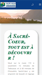 Mobile Screenshot of municipalite.sacre-coeur.qc.ca